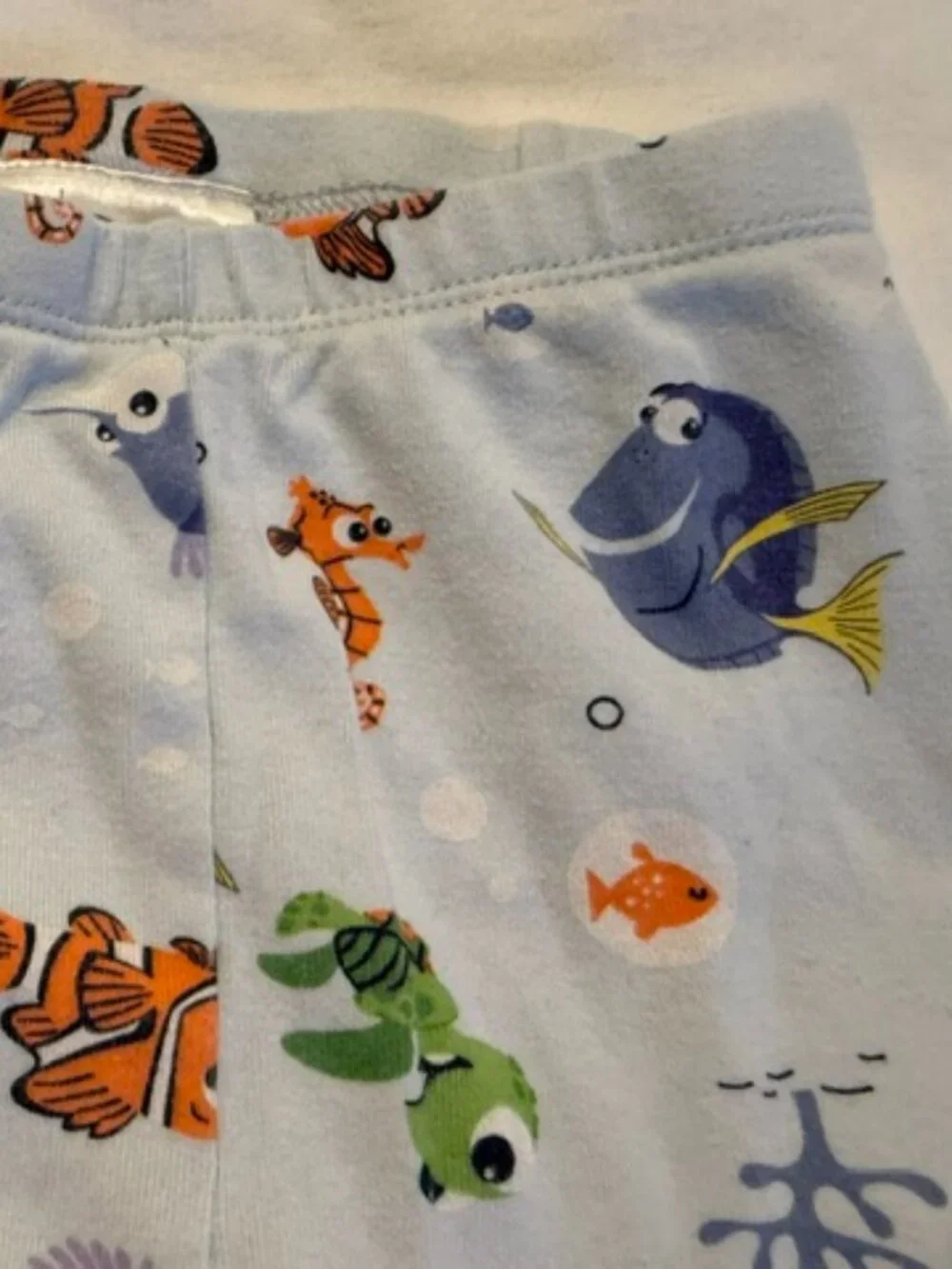 Baby Gap/Gap Kids Disney Nemo, Dory & Friends (3T) 2 Piece Long Sleeve Pajamas